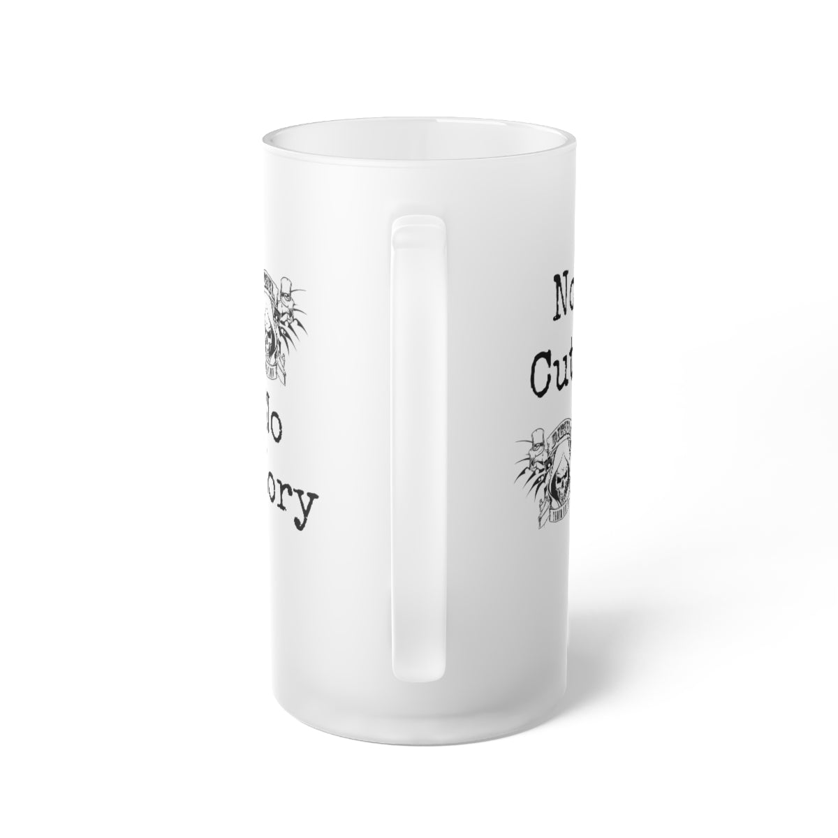 Frosted Glass Beer Mug