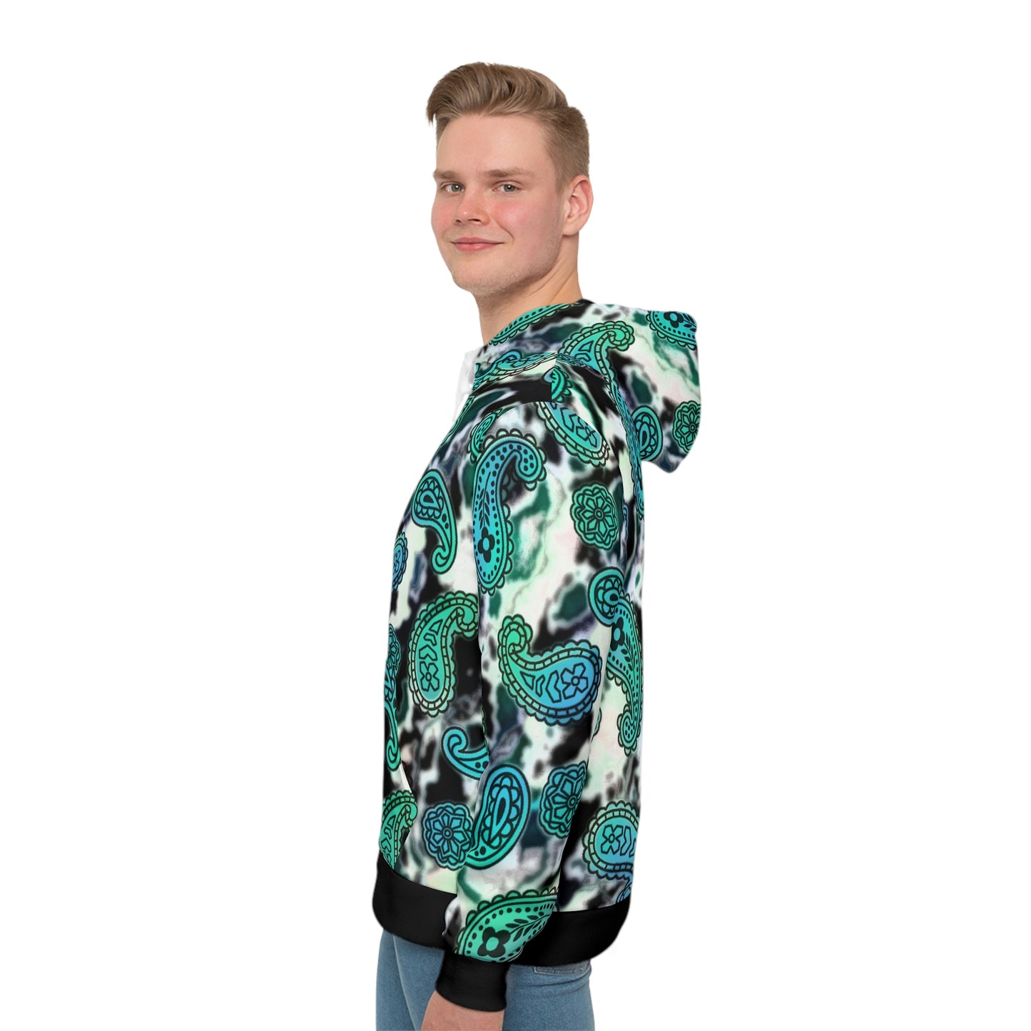 Men (and women) Marble Tie-Dye Hoodie