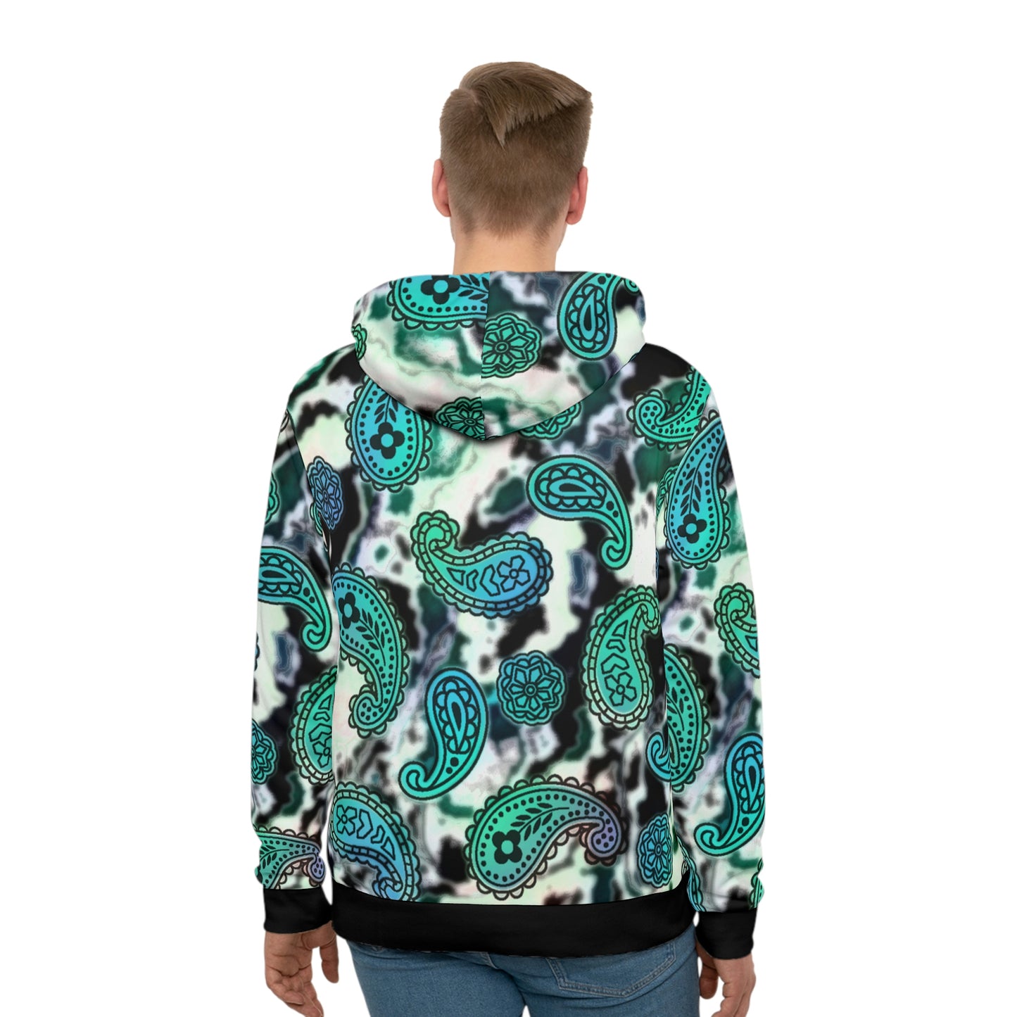 Men (and women) Marble Tie-Dye Hoodie